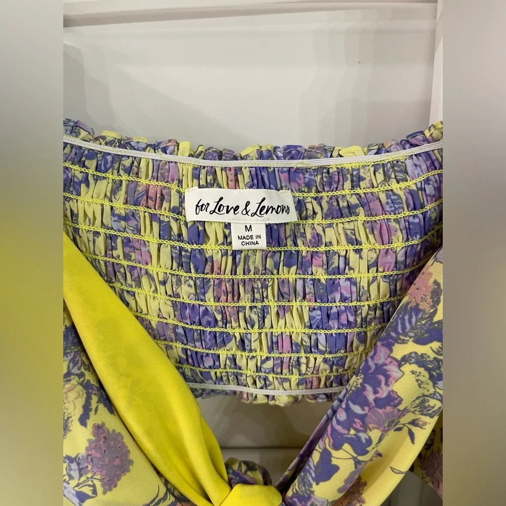 For Love and Lemons TopMaui Wrap Top - Picture 6 of 9